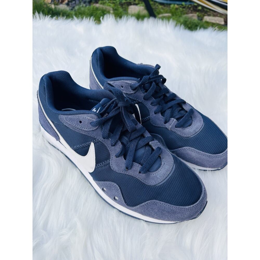 Nike Venture Runner Navy Blue White Trainer Sneakers CK2944-400 Mens Sz 9.5